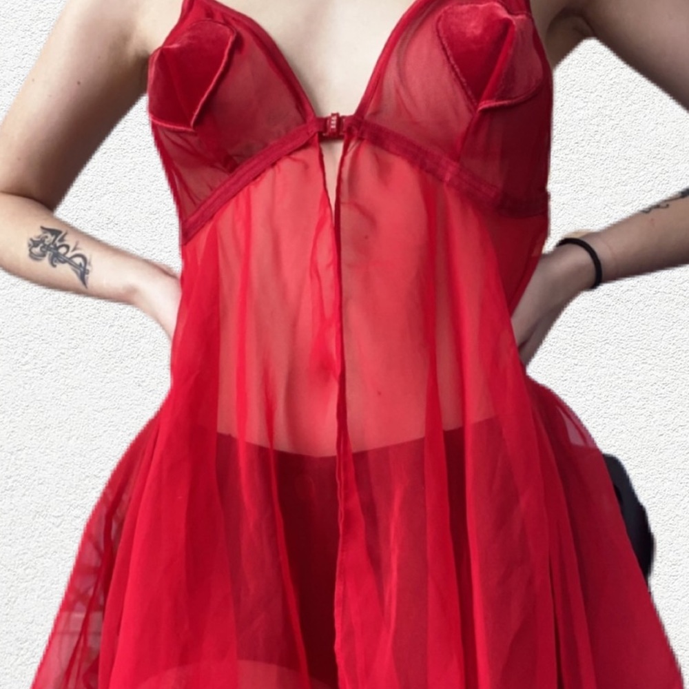 Red Marilyn Monroe Lingerie